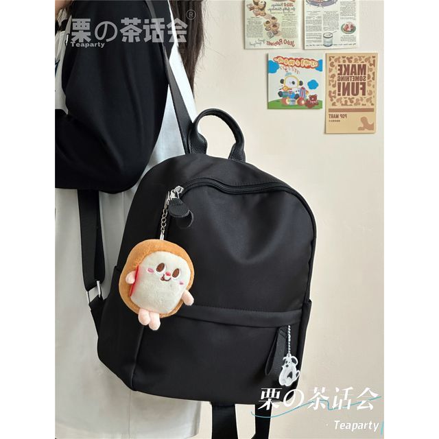 Plain Backpack / Charm / Set