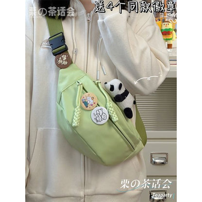 Plain Sling Bag / Badge / Charm / Set