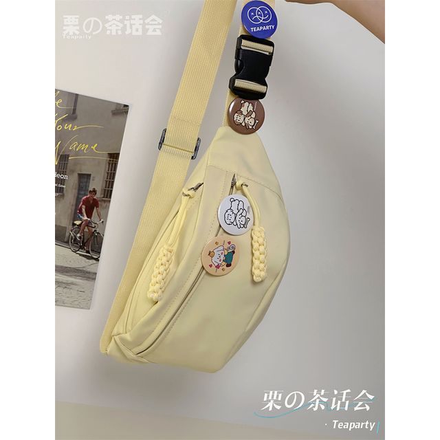 Plain Sling Bag / Badge / Charm / Set