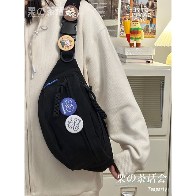 Plain Sling Bag / Badge / Charm / Set