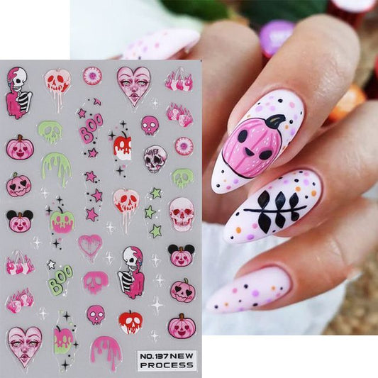 Halloween Nail Art Stickers