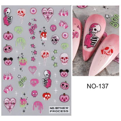 Halloween Nail Art Stickers