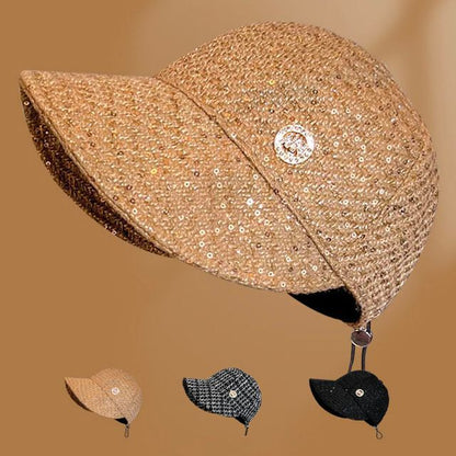 Sequined Sun Hat