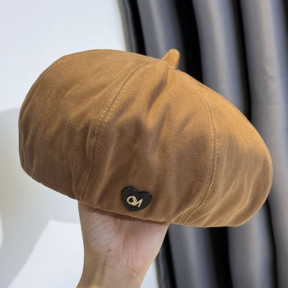Applique Beret Hat