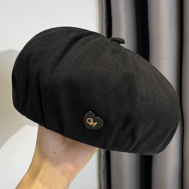 Applique Beret Hat