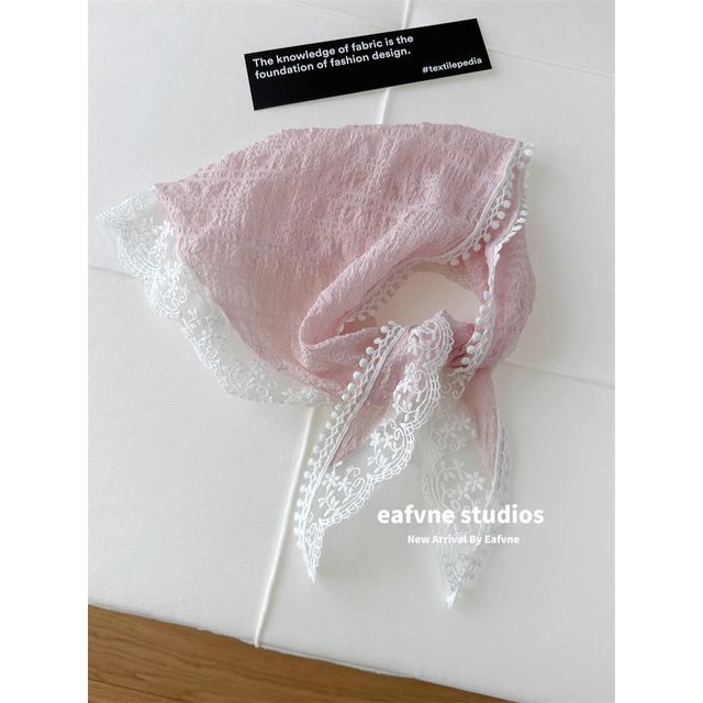 Trim Lace Headkerchief