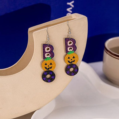 Halloween Cartoon Drop Earring (Various Designs)