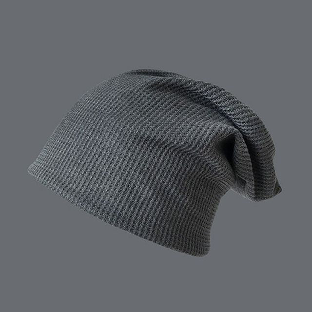 Plain Knit Slouchy Beanie