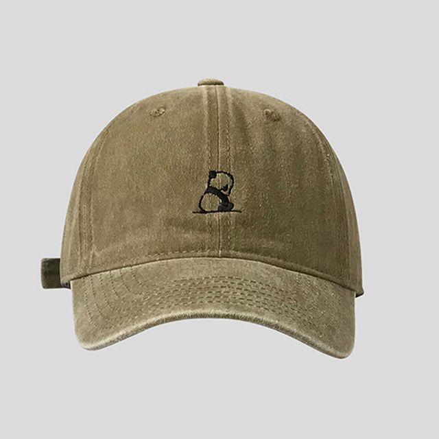 Panda Embroidered Baseball Cap