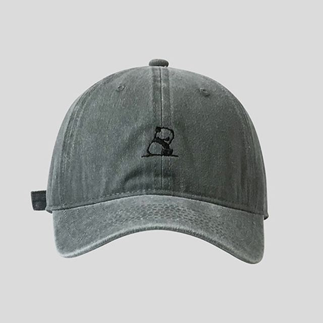 Panda Embroidered Baseball Cap