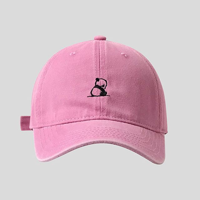 Panda Embroidered Baseball Cap