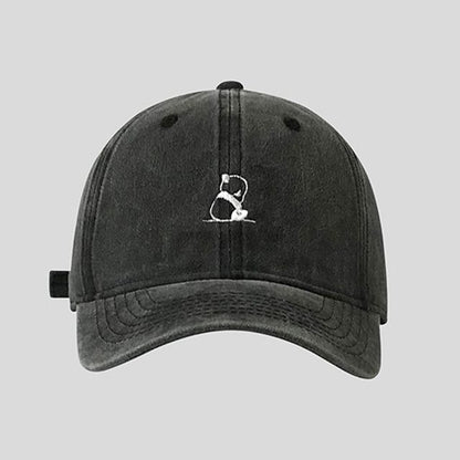 Panda Embroidered Baseball Cap