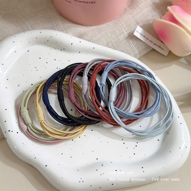 Color Hair Tie / Set