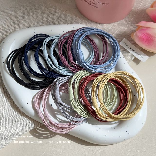 Color Hair Tie / Set