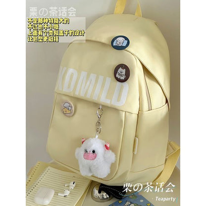 Lettering Backpack / Bag Charm / Set