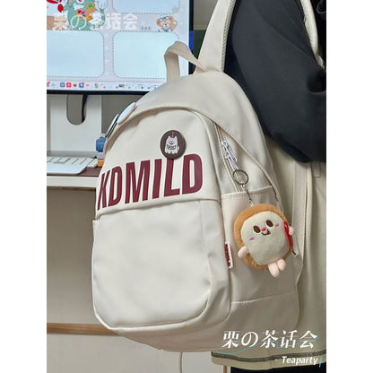 Lettering Backpack / Bag Charm / Set