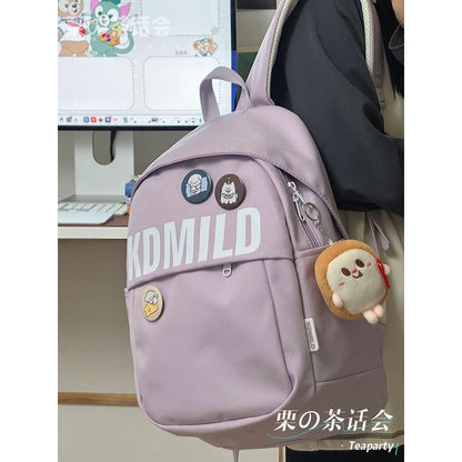 Lettering Backpack / Bag Charm / Set