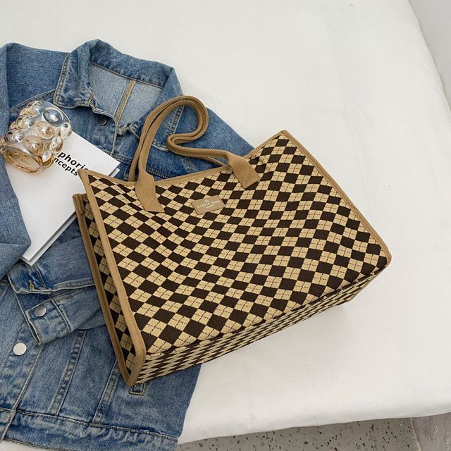 Patterned Tote Bag