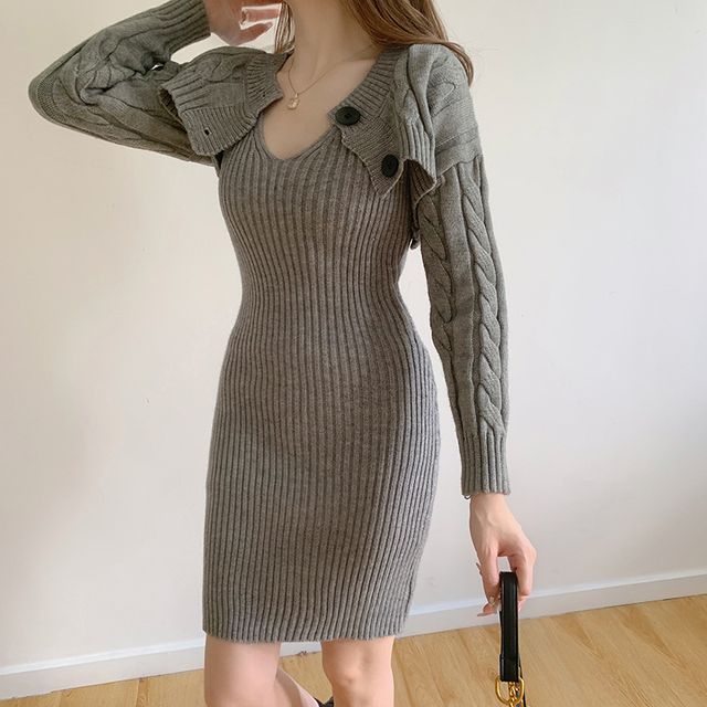 Cardigan Plain Cropped