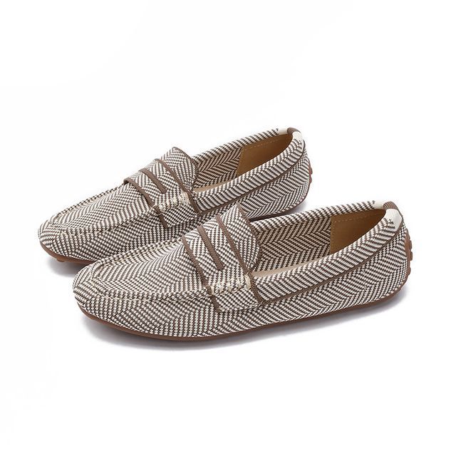 Plain Driving Loafers