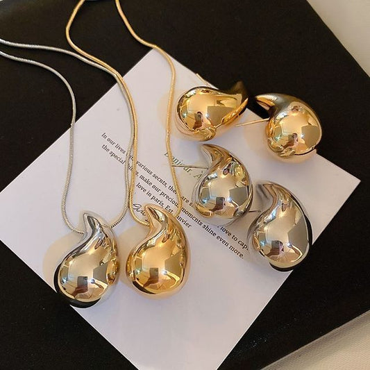 Waterdrop Ear Stud / Necklace