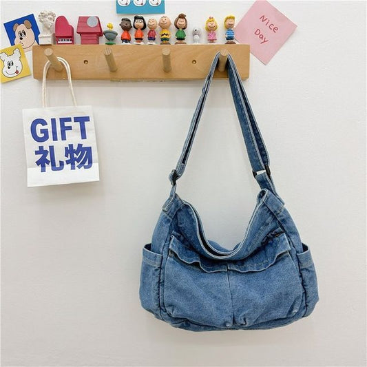 Denim Crossbody Bag