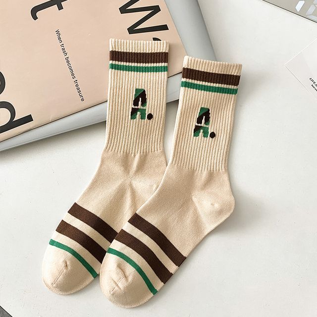 Color Block Socks Set