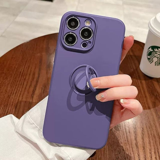 Stand Phone Case Plain Ring