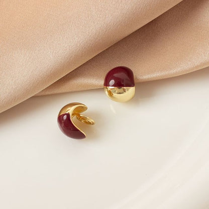 Bead Ear Stud / Clip-On Earring