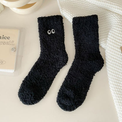 Eye Embroidered Socks Set