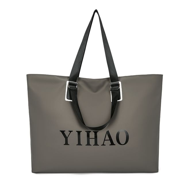 Lettering Carryall Bag