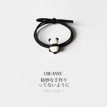 Panda Resin Hair Tie