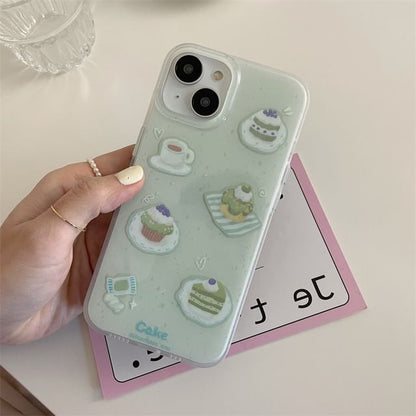 Dessert Phone Case - iPhone 15 Pro Max / 15 Pro / 15 / 14 Pro Max / 14 Pro / 14 / 13 Pro Max / 13 Pro / 13 / 12 Pro Max / 12 Pro / 12 / 11