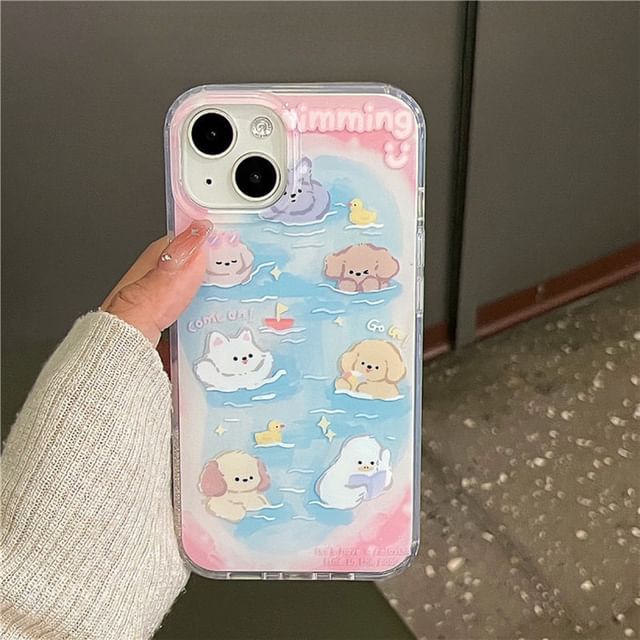 Animal Phone Case - iPhone 15 Pro Max / 15 Pro / 15 / 14 Pro Max / 14 Pro / 14 / 13 Pro Max / 13 Pro / 13 / 12 Pro Max / 12 Pro / 12 / 11