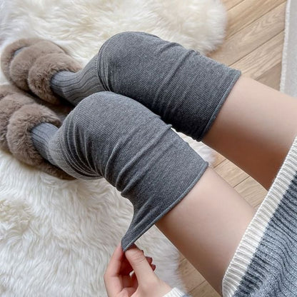 Plain Over The Knee Socks