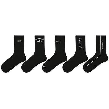 Lettering Socks Set