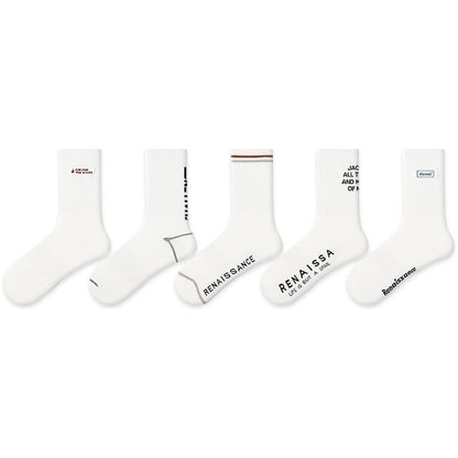 Lettering Socks Set