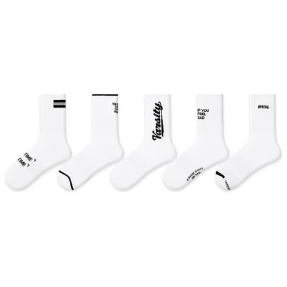 Lettering Socks Set