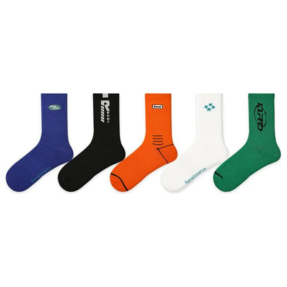 Lettering Socks Set