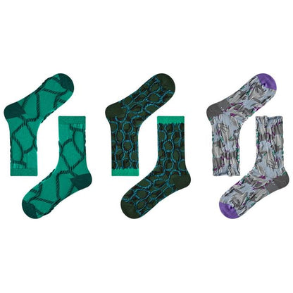 Patterned Socks Set