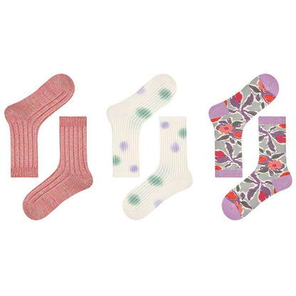 Patterned Socks Set