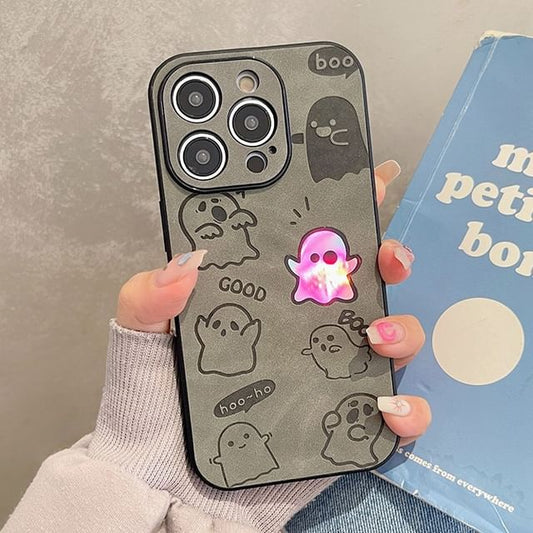 Ghost Holographic Phone Case