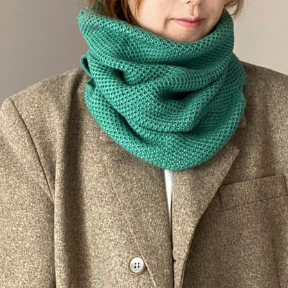 Plain Multi-Way Knit Scarf / Beanie