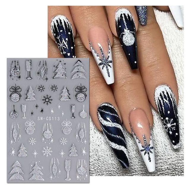 Metallic Press On Nail