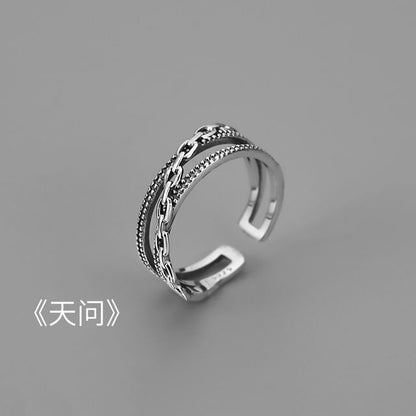 Alloy Open Ring (Various Designs)
