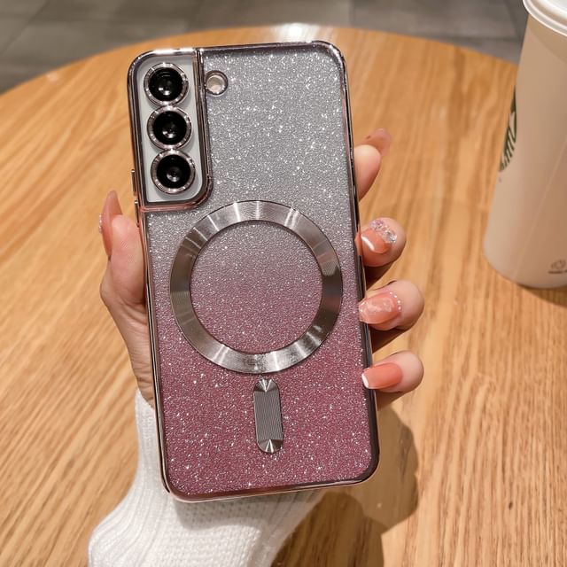 Phone Case Glitter Magnetic