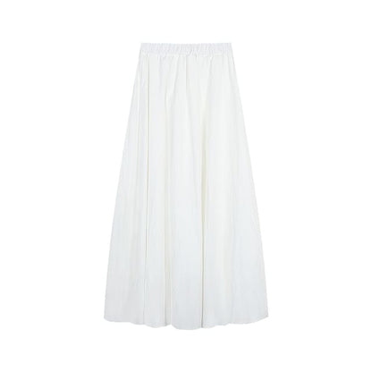 Scoop Neck Top with Maxi Skirt and Cardigan Set