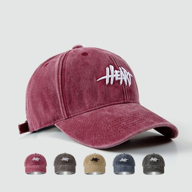 Lettering Baseball Cap