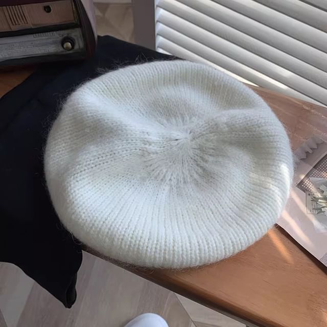 Knit Plain Beret