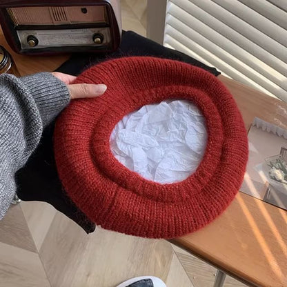Knit Plain Beret